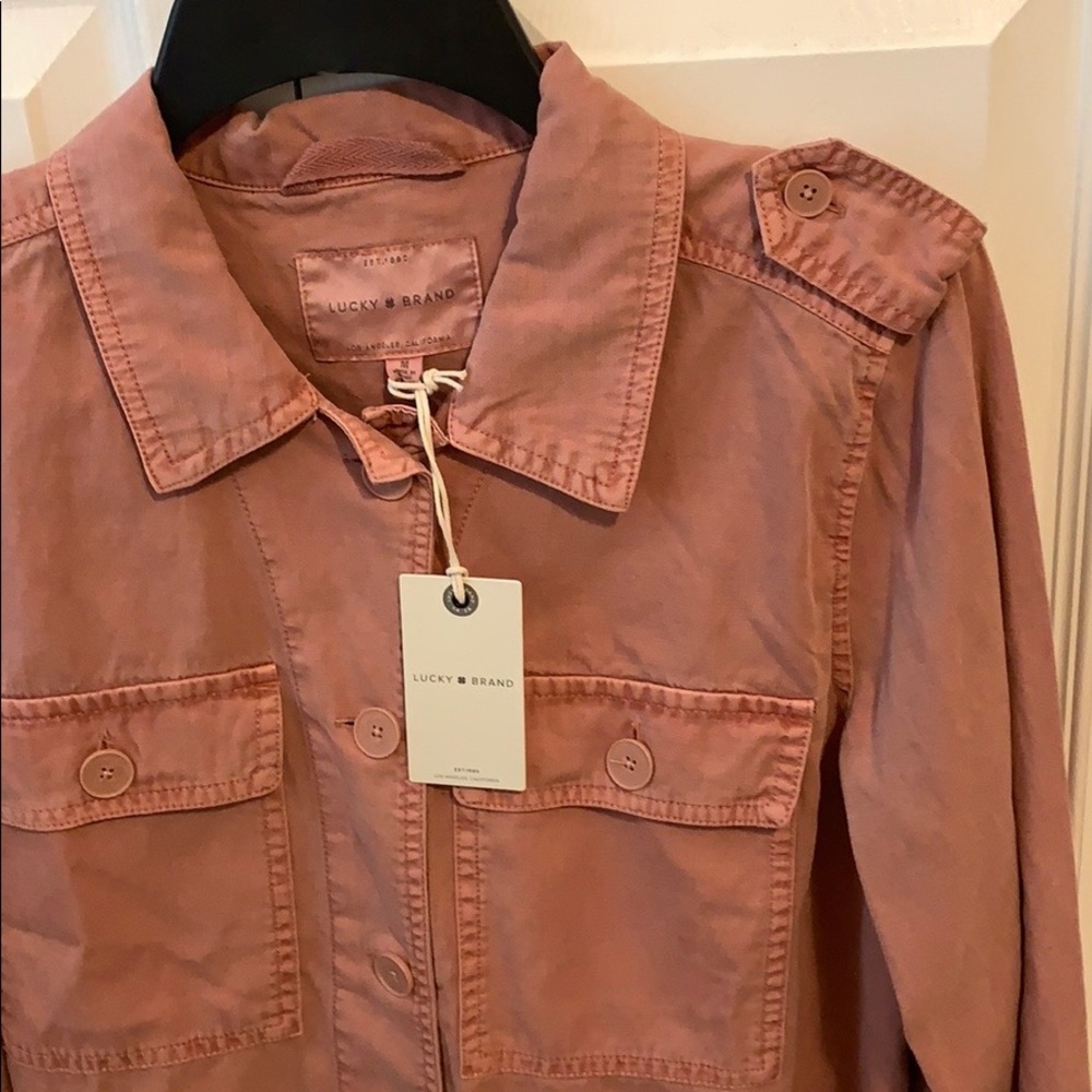 New Lucky brand button up jacket